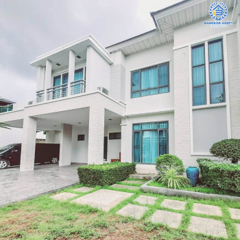 *****บ้านเดี่ยวมือสอง ย่านนนทบุรี ม.เพอร์เฟคมาสเตอร์พีซ รัตนาธิเบศร์ หลังมุม ใหญ่กว่า 150.9 ตร.ว. ฟังก์ชัน 6 ห้องนอน 6 ห้องน้ำ จอดรถได้ 4 คัน พร้อมบรรยากาศโครงการสุด Luxury บนทำเลเชื่อมต่อทุกการเดินทาง เพียง 400 เมตรถึง MRT ไทรม้า ใกล้จุดขึ้นทางด่วนงามวงศ์วาน